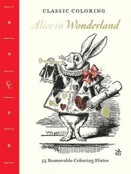Image of Classic Coloring Alice in Wonderland Coloring Book by Abrams Noterie