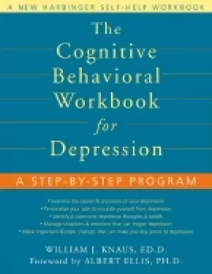 Image of cognitive behavioral workbook for depression a step by step program