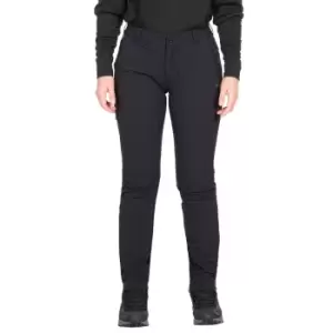 image of Trespass Womens/Ladies Moreno Walking Trousers (3XL) (Black)