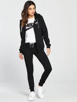 Image of Nike Nsw Fleece Tracksuit Black Size L Women