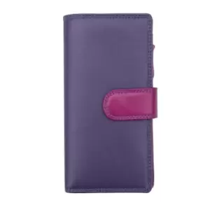Image of PRIMEHIDE London Collection Purse 14 X Card Slot - Purple