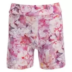 Image of USA Pro 3" Training Shorts Junior Girls - Pink