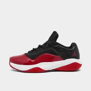 Image of Jordan Wmns Air Jordan 11 Cmft Low, Black/Gym Red-White, size: 6, Female, Trainers, DV2629-006