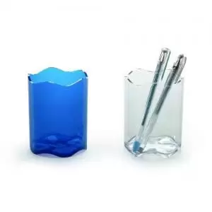 image of Durable Vivid Trend Pen Pot Plastic Blue 10958DR