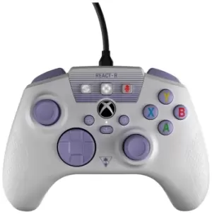 image of Turtle Beach REACT-R Xbox & PC Wired Controller - White