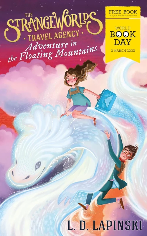 Image of The Strangeworlds Travel Agency: Adventure in the Floating Mountains by L.D. Lapinski World Book Day 2023 L.D. Lapinski Books