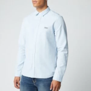 Image of Hugo Boss Evart Oxford Shirt White Size L Men