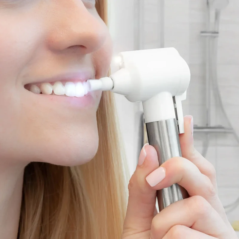 Image of Dental whitener and polisher InnovaGoods Pearlsher Blanc Unisex TU
