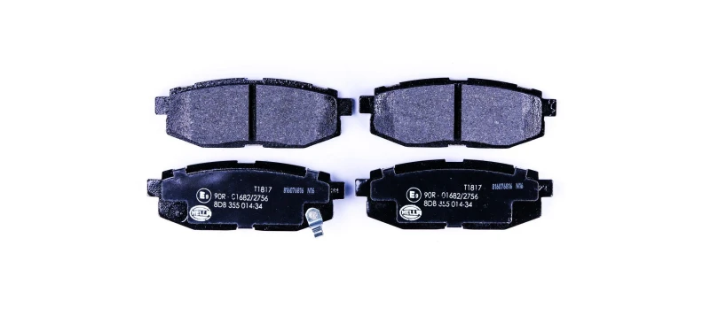 Image of HELLA Brake pad set HELLA 8DB 355 014-341