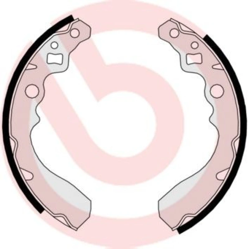 Image of BREMBO Brake Shoe Set BREMBO S 16 508