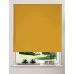 Image of New Edge Blinds Ochre Blackout Roller Blinds 100cm