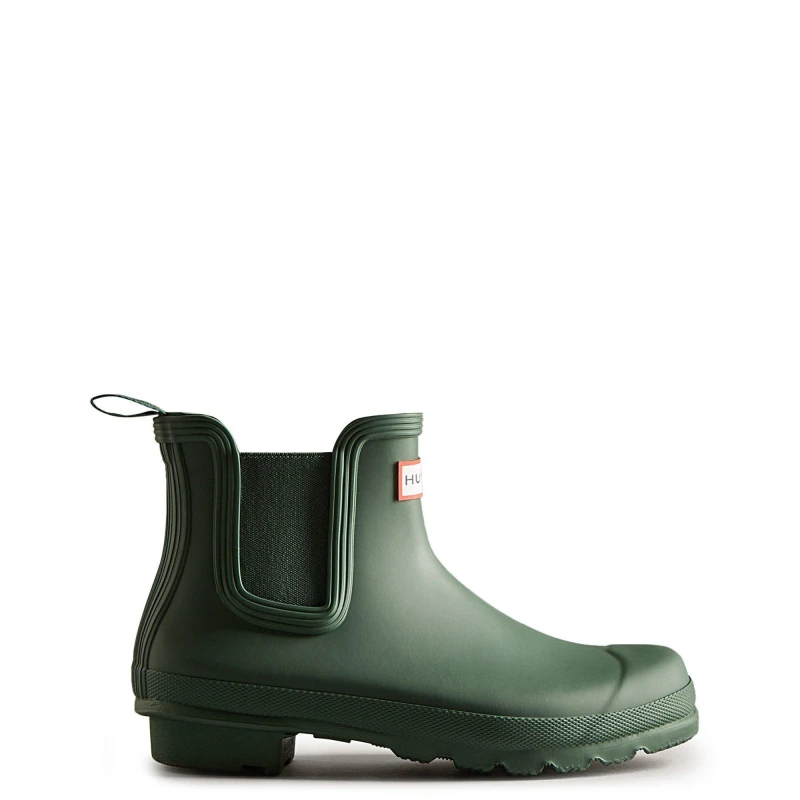 Image of Hunter Original Chelsea Boots - Green Green 4