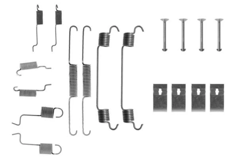 Image of Bosch 1 987 475 123 Accessory Kit, brake shoes with spring Accessory Kit,brake shoes (1502)