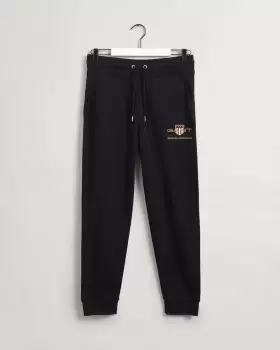 Image of GANT Men Archive Shield Sweatpants (L) Black
