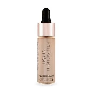 image of Makeup Revolution Liquid Highlighter Champagne Gold