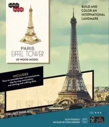 Image of IncrediBuilds: Paris: Eiffel Tower 3D Wood Model
