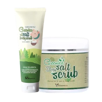 Image of Elizavecca - Milky Piggy Greentea Salt Body Scrub/600g
