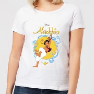 Image of Disney Aladdin Rope Swing Womens T-Shirt - White