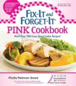 Image of fix it and forget it pink cookbook more than 700 great slow cooker recipes