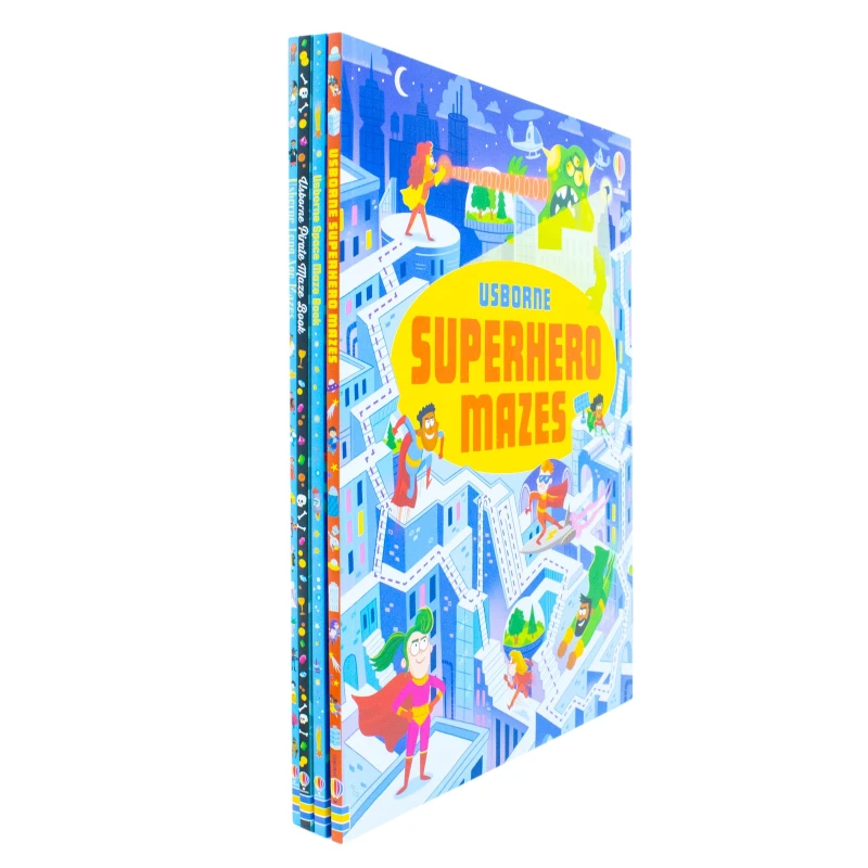 Image of Usborne Maze Series 4 Book Set Sam Smith/Kirsteen Robson Books