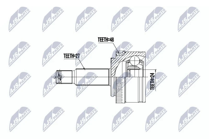 Image of NTY CV joint kit NTY NPZ-HY-552