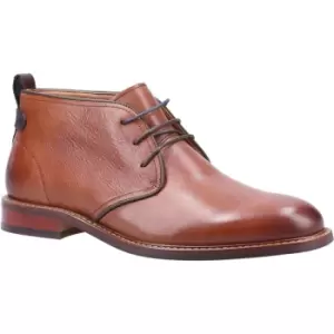 Image of Dune Marching Chukka Boots Male Tan UK Size 9