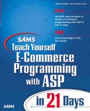 Image of Sams teach yourself e-commerce programming with ASP in 21 days by Stephen Walther