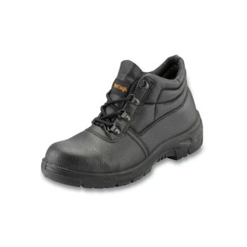 image of Safety Chukka Boots (Steel Midsole) - Black - UK 11 - 101SM11 - Worktough