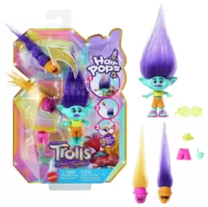 image of Trolls Band Together Hair Pops - Branch Small Doll