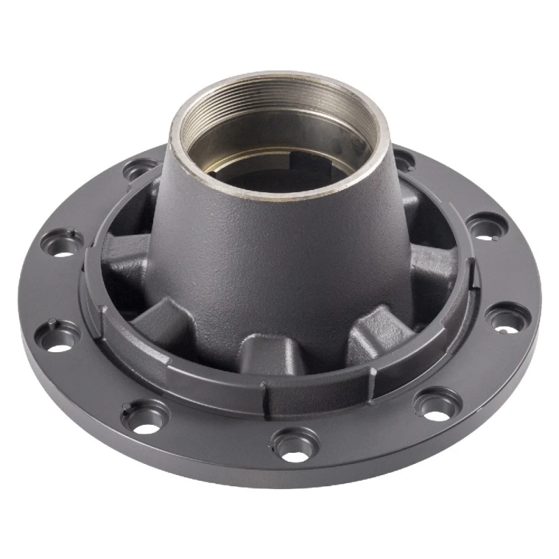 Image of FEBI BILSTEIN 174940 Wheel Hub Rear Axle, without wheel bearing Wheel Hub (653)