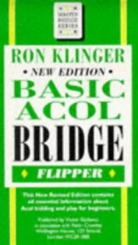 Image of Basic Acol Bridge Flipper by Ron Klinger Book