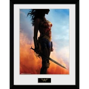 image of Wonder Woman Stand Collector Print