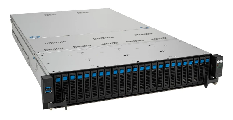 Image of Asus ASUS RS720A-E12-RS24U Socket SP5 Rack (2U) Grey 90SF02E1-M00C00
