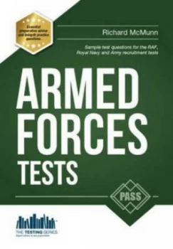 Image of Pass the Armed Forces Tests practice Tests for the Army Raf and Royal Navy 2016 by How2become Paperback