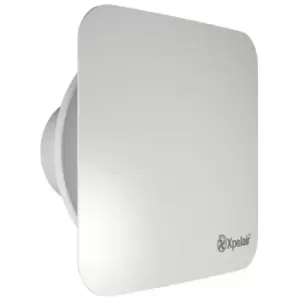 Image of Xpelair C6HTS Simply Silent Contour 6/150mm Square Extractor Fan w/ Humidistat And Timer - 93176AW