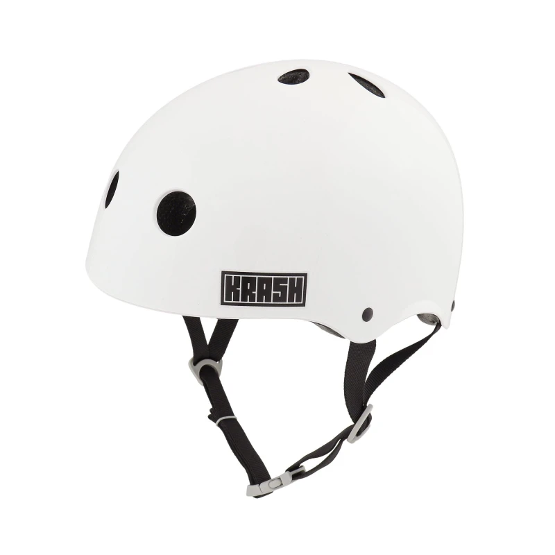 Image of Krash Pro FS Youth Helmet 8+ Matte White unisex 54-58cm