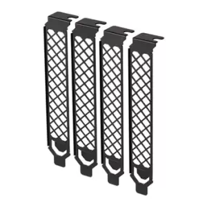 Image of Silverstone Aeroslots Gen 2 Black Slot Covers