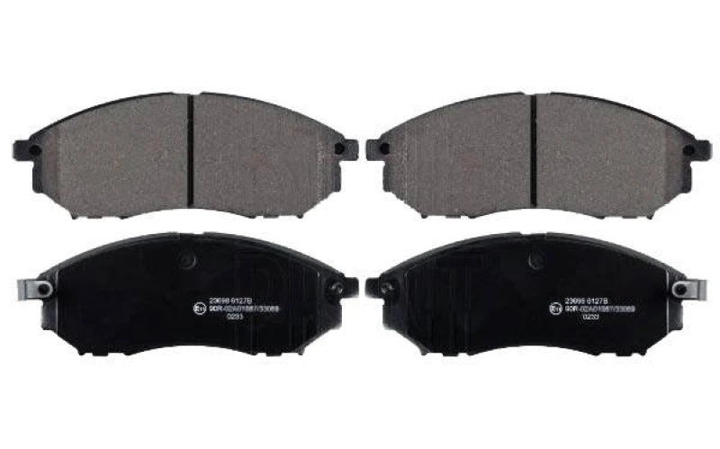Image of Blue PRINT ADN142129 Brake pad set Front Axle, with acoustic wear warning Brake Pad Set,disc brake (402)