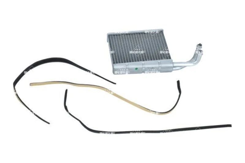 Image of NRF 54327 Heat Exchanger EASY FIT with rubber grommet Heat Exchanger,interior heating (467)