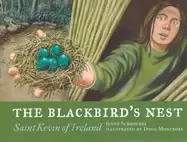 Image of blackbirds nest saint kevin of ireland