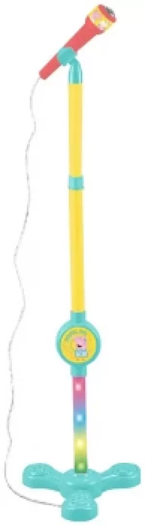Image of Peppa Pig Sing Along Microphone Stand