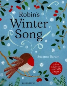 Image of Robins Winter Song by Suzanne Barton Hardback