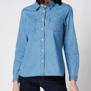 Image of Barbour Womens Tynemouth Shirt - Authentic Wash - UK 14