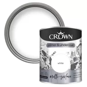 Image of Crown Multi Surface Primer & Undercoat White - 750ml