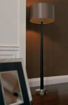 Image of 1 Light Floor Lamp Wood, B22