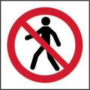 Image of No Thoroughfare Symbol Sign