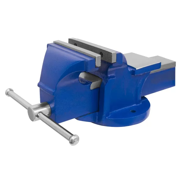 Image of Genuine SEALEY CV100E Vice 100mm Fixed Base Light-Duty