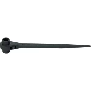 Image of Bi-hexagon Ratchet Podger Spanner, Chrome Vanadium Steel, MM Length, 30MM X 32MM
