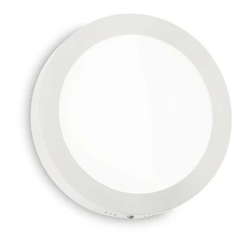 Image of Ideal Lux UNIVERSAL - Integrated Simple LED Indoor 1 Light Ceiling Lamp White 3000K