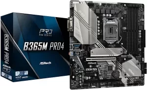 image of ASRock B365M Pro4 Intel Socket LGA1151 H4 Motherboard